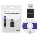 Qoltec Bezprzewodowy Ultra szybki mini adapter WiFi | Standard AC | BT 4.0 | USB 2.0 | 600Mbps