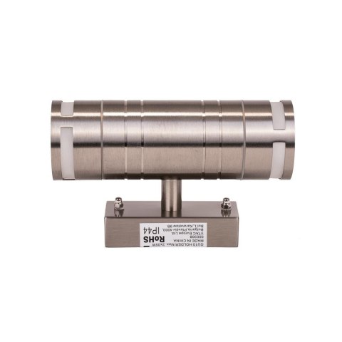 Kinkiet ogrodowy V-TAC GU10 kwasówka szkło góra dół IP44 VT-7632