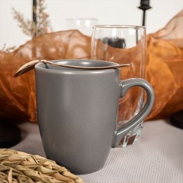 Kubek Ceramiczny Szary 350 ml ORION Klasyczny Dekoracyjny do Zmywarki