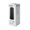 Oprawa V-TAC aluminiowa GU10 okrągła natynkowa tuba czarna VT-804 3 lata gwarancji