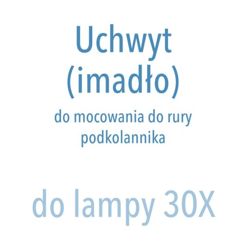 FAMED Uchwyt do mocowania do rury podkolannika, do lamp SOLIS 30X