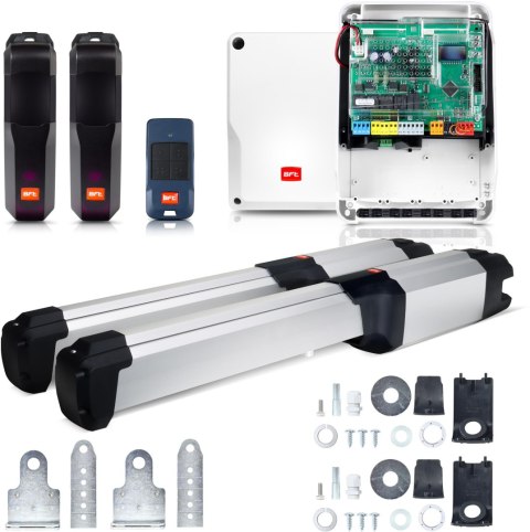 Zestaw BFT PHOBOS BT B40 KIT PL do 8m bram dwuskrzydłowych (MDM 2614863)