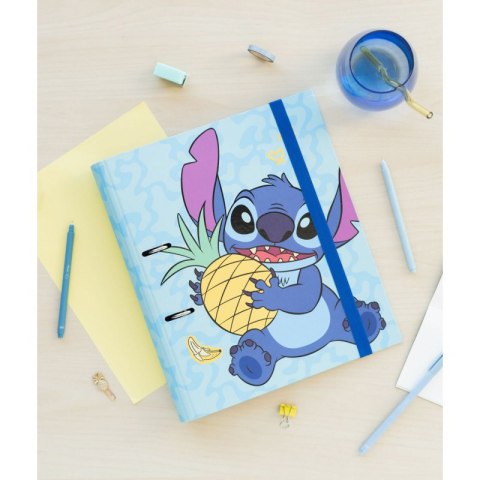 Disney Stitch - Segregator A4 z kolekcji Tropical (2 ringi, gumka)