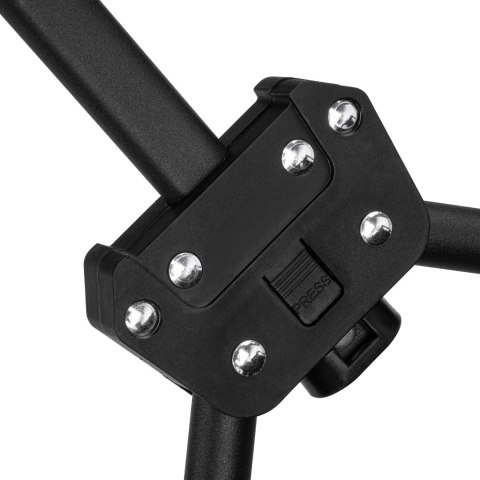 Wózek ogrodowy plażowy składany WAGEN czarny