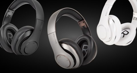 Bezprzewodowe słuchawki nauszne Kruger&Matz model Street 3 Wireless, kolor biały