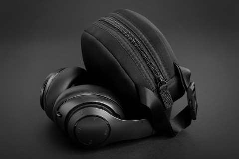 Bezprzewodowe słuchawki nauszne Kruger&Matz model Street 3 Wireless, kolor grafitowy