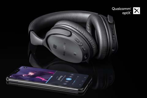 Bezprzewodowe słuchawki nauszne z ANC Kruger&Matz F7A