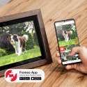 Cyfrowa ramka Kruger&Matz na zdjęcia FRAMEO Wi-Fi 10,1" drewniana ramka