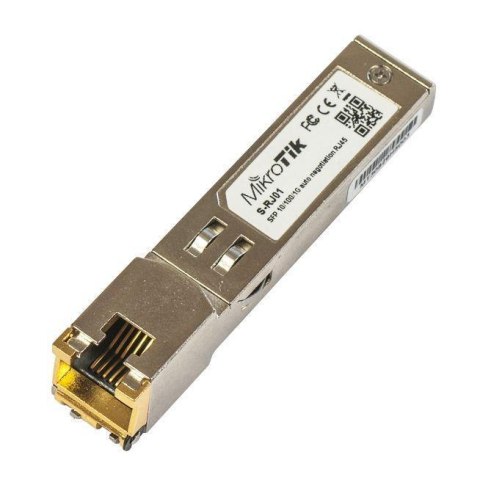 MODUŁ SIECIOWY 1GBE RJ45 SFP S-RJ01 MIKROTIK