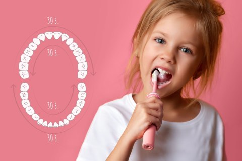 Soniczna szczoteczka do zębów Teesa Sonic Junior Girl