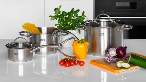 Zestaw garnków 6 elementów TEESA COOK EXPERT MASTER