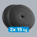 Obciążenie bitumiczne zestaw 2x15kg, otwór 31mm, talerz klasyczny, REBEL ACTIVE