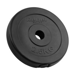 Obciążenie bitumiczne zestaw 4x2.5kg, otwór 31mm, talerz klasyczny, REBEL ACTIVE