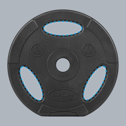 Obciążenie bitumiczne zestaw 4x5kg, otwór 31mm, talerz z uchwytami, REBEL ACTIVE