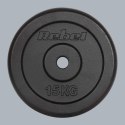Obciążenie żeliwne zestaw 2x15kg, otwór 31mm, talerz klasyczny, REBEL ACTIVE