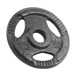 Obciążenie żeliwne zestaw 4x1.25kg, otwór 31mm, talerz z uchwytami, REBEL ACTIVE