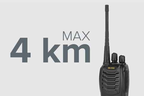 Radiotelefon ręczny PMR Rebel RB-100