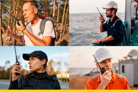 Radiotelefon ręczny PMR Rebel RB-100