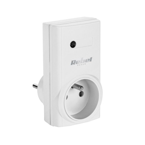 Gniazdo sieciowe Rebel sterowane pilotem