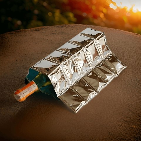 Mata mrożąca do lodówek turystycznych Kamai Coolbox, niebieska