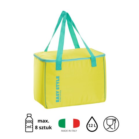 Torba termiczna Kamai Gio Style, zielona, pojemność 12L