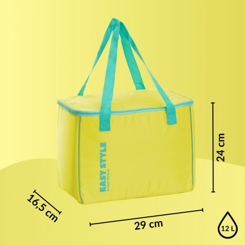 Torba termiczna Kamai Gio Style, zielona, pojemność 12L