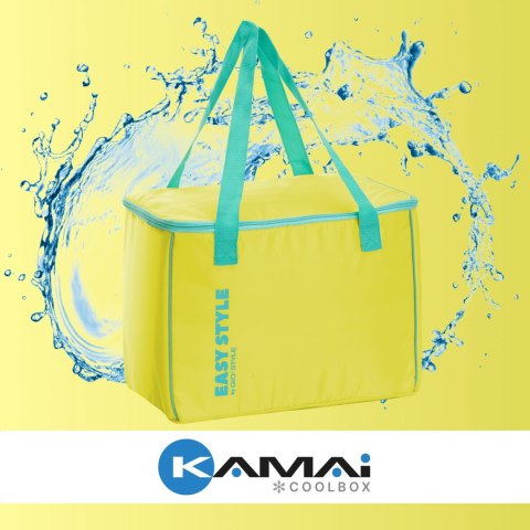 Torba termiczna Kamai Gio Style, zielona, pojemność 12L