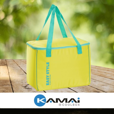 Torba termiczna Kamai Gio Style, zielona, pojemność 12L
