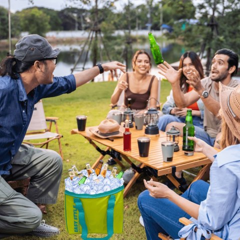 Torba termiczna Kamai Gio Style, zielona, pojemność 12L