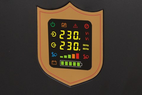 Zasilacz awaryjny KEMOT PROsinus-3500/48 przetwornica z czystym przebiegiem sinusoidalnym i funkcją ładowania 48V 230V 3500VA/24