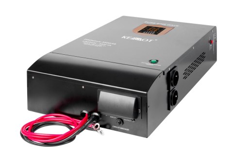 Zasilacz awaryjny KEMOT PROsinus-3500/48 przetwornica z czystym przebiegiem sinusoidalnym i funkcją ładowania 48V 230V 3500VA/24