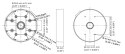 UCHWYT KAMERY DS-1280ZJ-DM55(BLACK) Hikvision