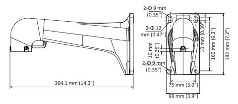 UCHWYT KAMERY DS-1603ZJ Hikvision