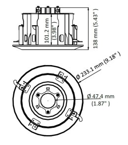 UCHWYT SUFITOWY KAMERY DS-1671ZJ-SDM9 Hikvision