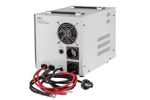 Zasilacz awaryjny KEMOT PROsinus-2000 przetwornica z czystym przebiegiem sinusoidalnym i funkcją ładowania 12V 230V 2000VA/1200W