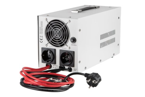 Zasilacz awaryjny KEMOT PROsinus-1000 przetwornica z czystym przebiegiem sinusoidalnym i funkcją ładowania 12V 230V 1000VA/700W