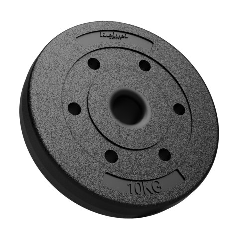 Obciążenie bitumiczne olimpijskie zestaw 2x10kg, otwór 51mm , REBEL ACTIVE