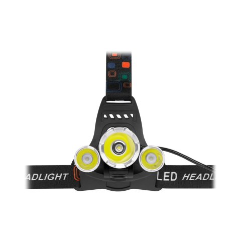 Akumulatorowa latarka czołowa Rebel dużej mocy