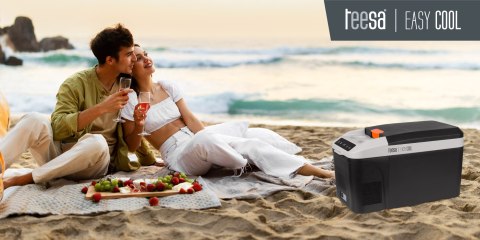 Profesjonalna lodówka turystyczna kompresorowa TEESA z funkcją mrożenia 13L DC12/24V AC 230V