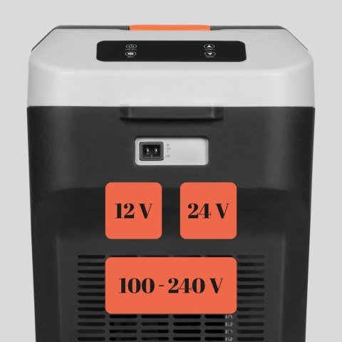 Profesjonalna lodówka turystyczna kompresorowa TEESA z funkcją mrożenia 25L DC12/24V AC 230V