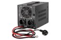 Zasilacz awaryjny KEMOT PROsinus-500 przetwornica z czystym przebiegiem sinusoidalnym i funkcją ładowania 12V 230V 500VA/300W - 