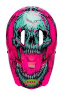 Kask full face BELL SANCTION 2 DLX MIPS bonehead gloss pink turquoise roz. XL (59-61 cm) (LIMITED EDITION) (NEW 2025)