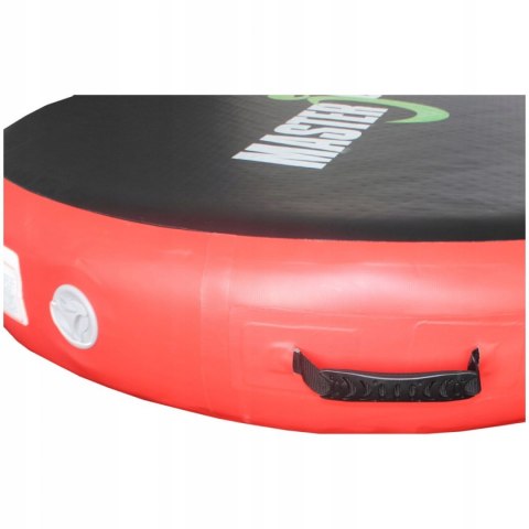 AirSpot Trampolina Dmuchana MASTER 100 x 20 cm Black Red