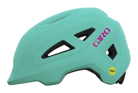 Kask dziecięcy GIRO SCAMP II MIPS matte screaming teal bright pink roz. XS (45-49 cm) (NEW 2025)