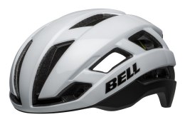 Kask gravel szosowy BELL FALCON XR MIPS matte gloss white black roz. L (58-62 cm) (WYPRZEDAŻ -50%)