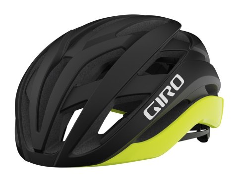 Kask szosowy GIRO CIELO MIPS matte black highlight yellow roz. S (51-55 cm) (NEW 2025)