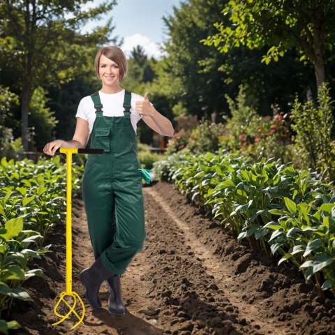 Kultywator aerator ręczny ogrodowy ERDE 90-99 cm