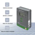 Qoltec Solarny regulator ładowania MPPT z czujnikiem temperatury 20A |12V / 24V | LCD | 2 x USB | Bluetooth | APP | GEL | LiFeP
