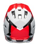 Kask full face BELL SUPER AIR R SPHERICAL matte gloss white infrared roz. S (52-56 cm) (NEW 2025)
