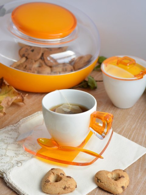 Słoik na ciastka czerwony